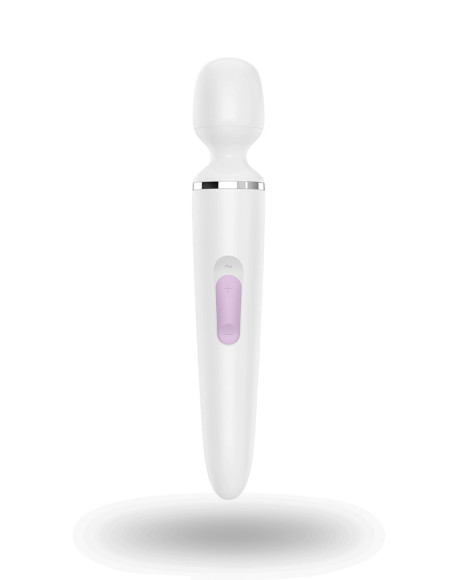 Белый вибратор Satisfyer Wand-er Woman