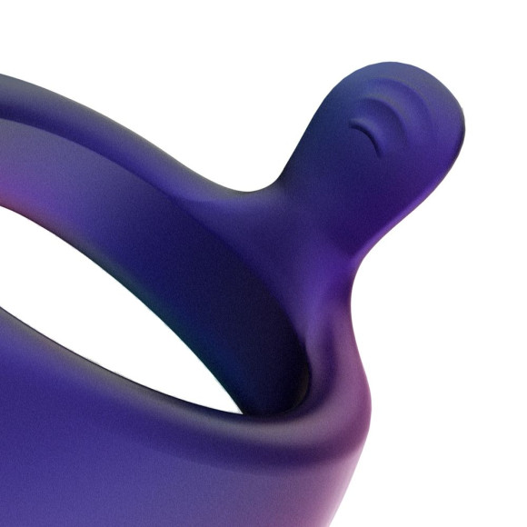 Фиолетовое эрекционное виброкольцо Solar