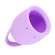 Сиреневая менструальная чаша Orchid - 20 мл.