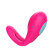 Розовое виброкольцо с пультом ДУ