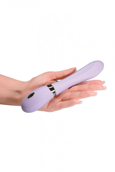 Розовый вибратор OVO F14 для G-стимуляции