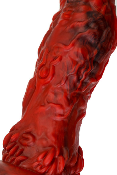 Силиконовый вибратор Monster Docus - 21,7 см.