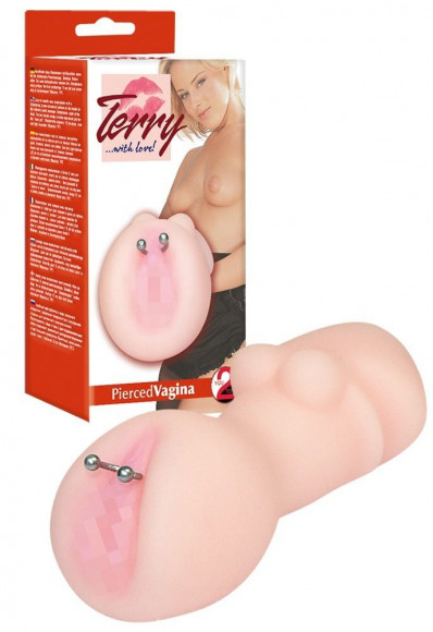 Вагина с пирсингом в клиторе Terry Pierced Vagina