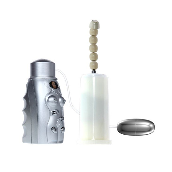 Вибрирующий мастурбатор-попка с ротацией и пультом управления