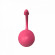 Розовое виброяйцо из силикона с управлением через приложение