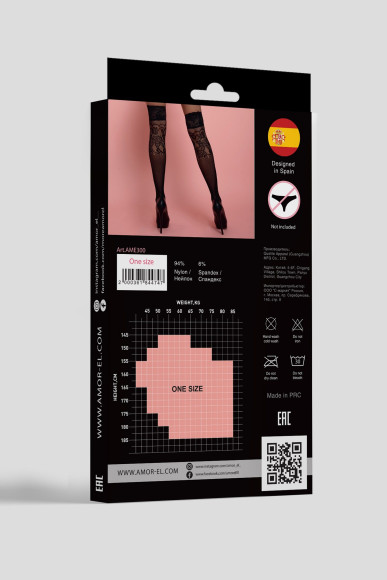 Ажурные гольфы в мелкую сеточку с рисунком Ажурные гольфы в мелкую сеточку с рисунком