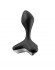 Черная анальная пробка с вибрацией Game Changer - 11,5 см.