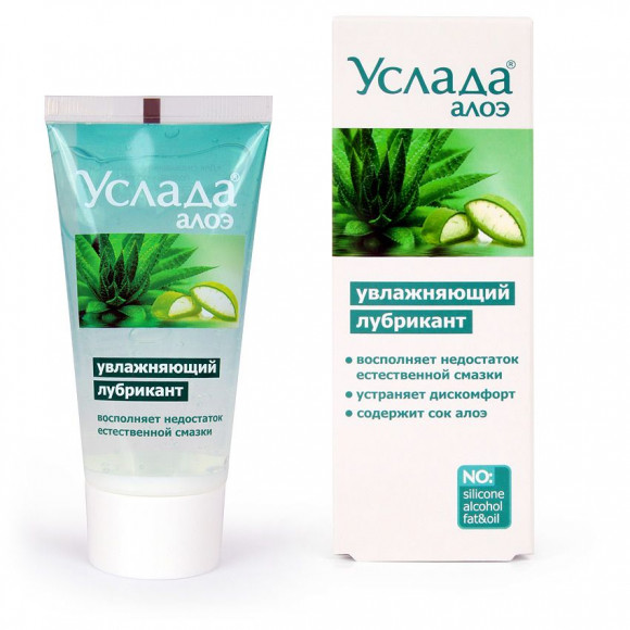 Увлажняющий лубрикант на водной основе Услада - 60 гр. Увлажняющий лубрикант на водной основе Услада - 60 гр.