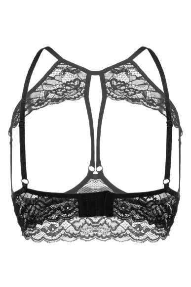 Эротический бралетт Erolanta Sandra с открытой грудью Эротический бралетт Erolanta Sandra с открытой грудью