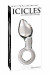 Стеклянный анальный стимулятор ICICLES № 14