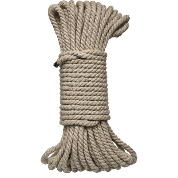 Бондажная пеньковая верёвка Kink Bind & Tie Hemp Bondage Rope 50 Ft - 15 м. Бондажная пеньковая верёвка Kink Bind & Tie Hemp Bondage Rope 50 Ft - 15 м.