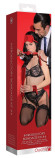 Красный игровой набор БДСМ Introductory Bondage Kit №4 Красный игровой набор БДСМ Introductory Bondage Kit №4