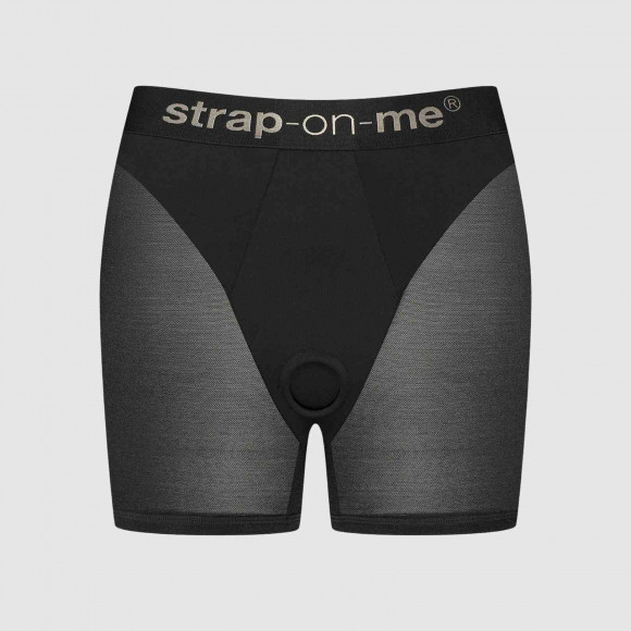 Трусики-шорты для фиксации насадок Strap-on-me Harness Lingerie Halo - size M