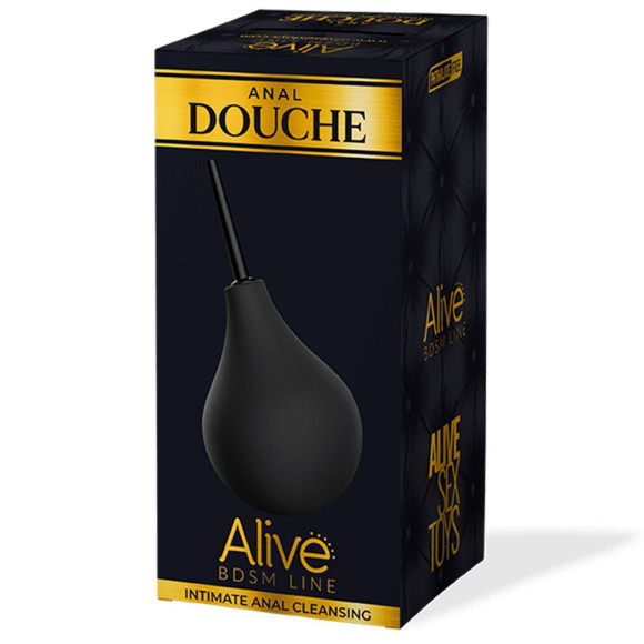 Черный анальный душ Anal Douche S