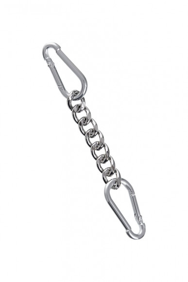 Черные кожаные наручники с двумя ремнями и подкладкой