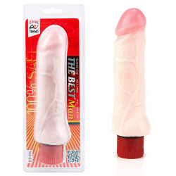 Простой вибратор большого диаметра The Best Man - 20 см. Простой вибратор большого диаметра The Best Man - 20 см.