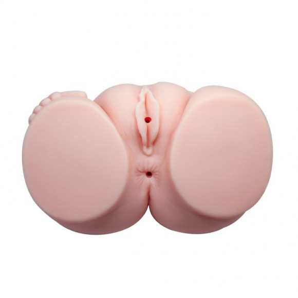 Телесный мастурбатор с двумя любовными тоннелями и вибрацией Телесный мастурбатор с двумя любовными тоннелями и вибрацией