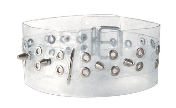 Прозрачный ошейник с шипами Прозрачный ошейник с шипами