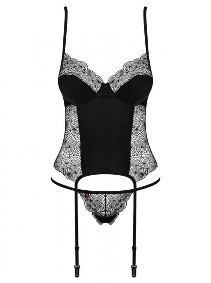 Соблазнительный корсаж Sharlotte со шнуровкой Соблазнительный корсаж Sharlotte со шнуровкой