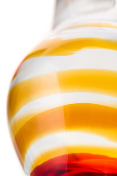 Стеклянная анальная пробка-стимулятор - 9 см. Стеклянная анальная пробка-стимулятор - 9 см.