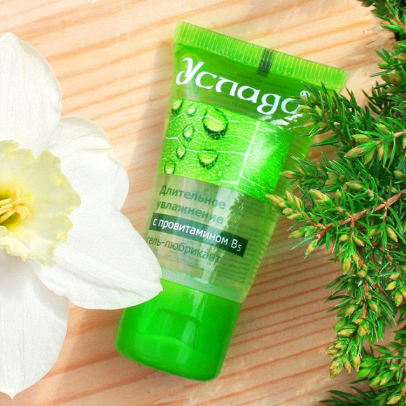 Увлажняющий гель-смазка «Услада с провитамином В5» - 60 гр. Увлажняющий гель-смазка «Услада с провитамином В5» - 60 гр.