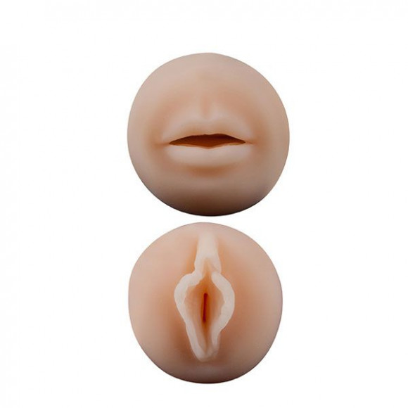 Двусторонний мастурбатор CUM EXPLOSION MASTURBATOR MOUTH & VAGINA - ротик и вагина