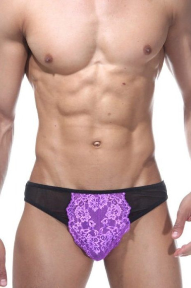 Черно-фиолетовые слипы Черно-фиолетовые слипы