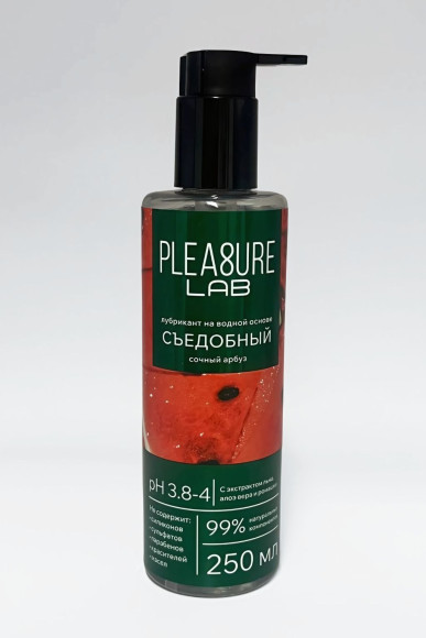 Лубрикант на водной основе Pleasure Lab с ароматом арбуза - 250 мл.