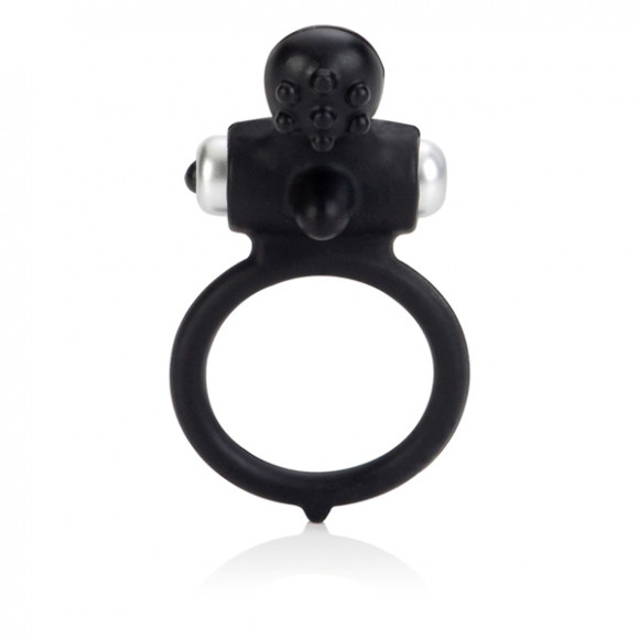 Черное виброкольцо Body & Soul Inspiration