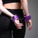 Фиолетовые наручники с меховой подкладкой